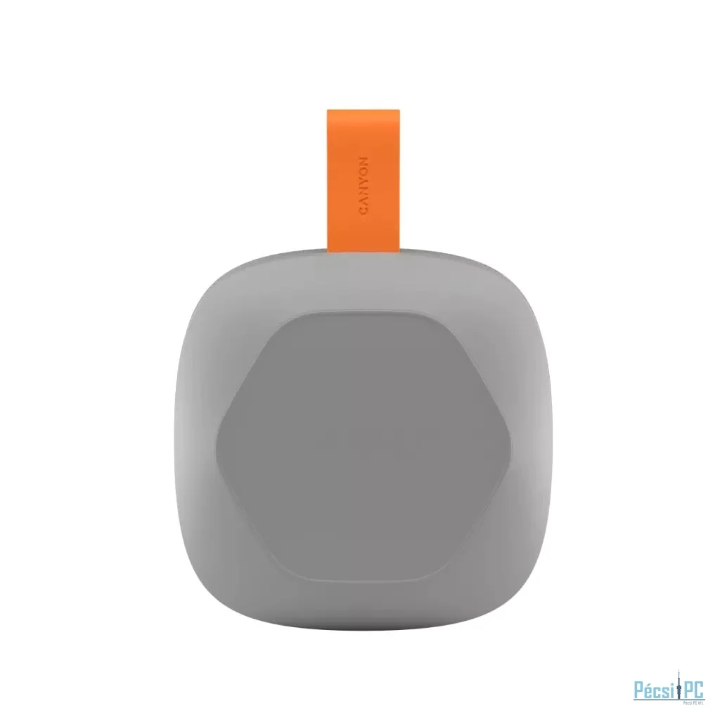 Canyon CNE-CBTSP10BG Hexagon 10 TWS Bluetooth Speaker Orange/Grey