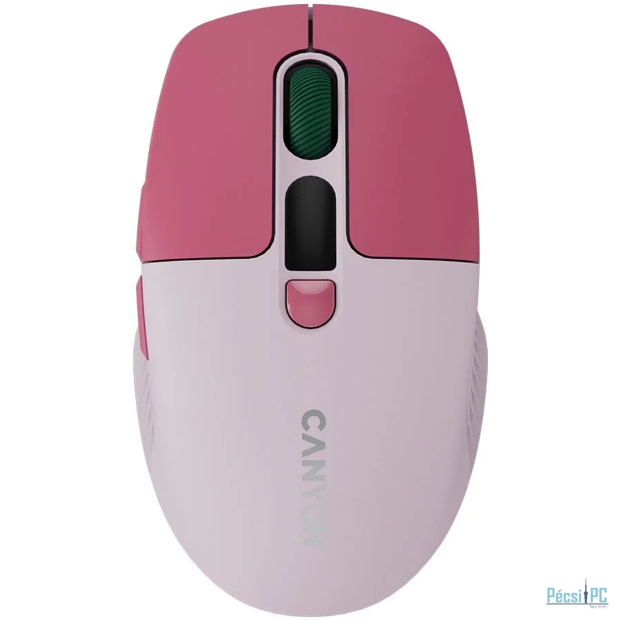 Canyon CNS-CMSW26P Wireless Bluetooth Mouse Pink