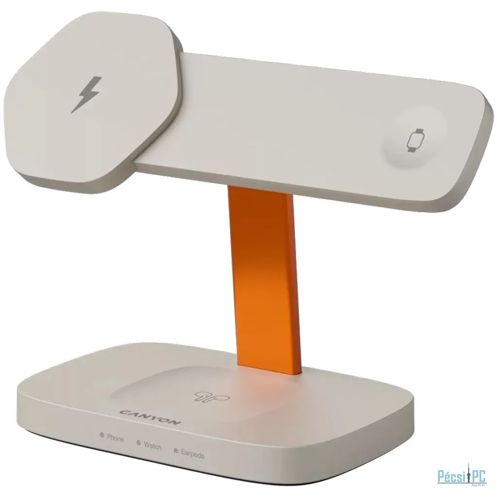 Canyon Hexagon 310 Wireless Charger LightGrey/Orange