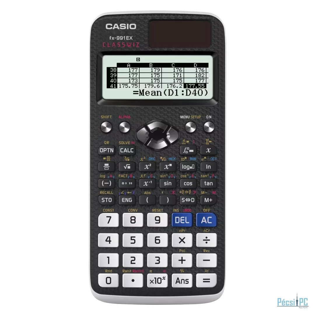 Casio FX-991 DEX Tudományos számológép Black