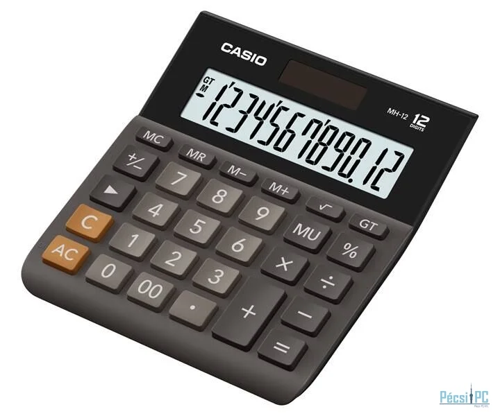 Casio MH-12BK-S Asztali számológép Black