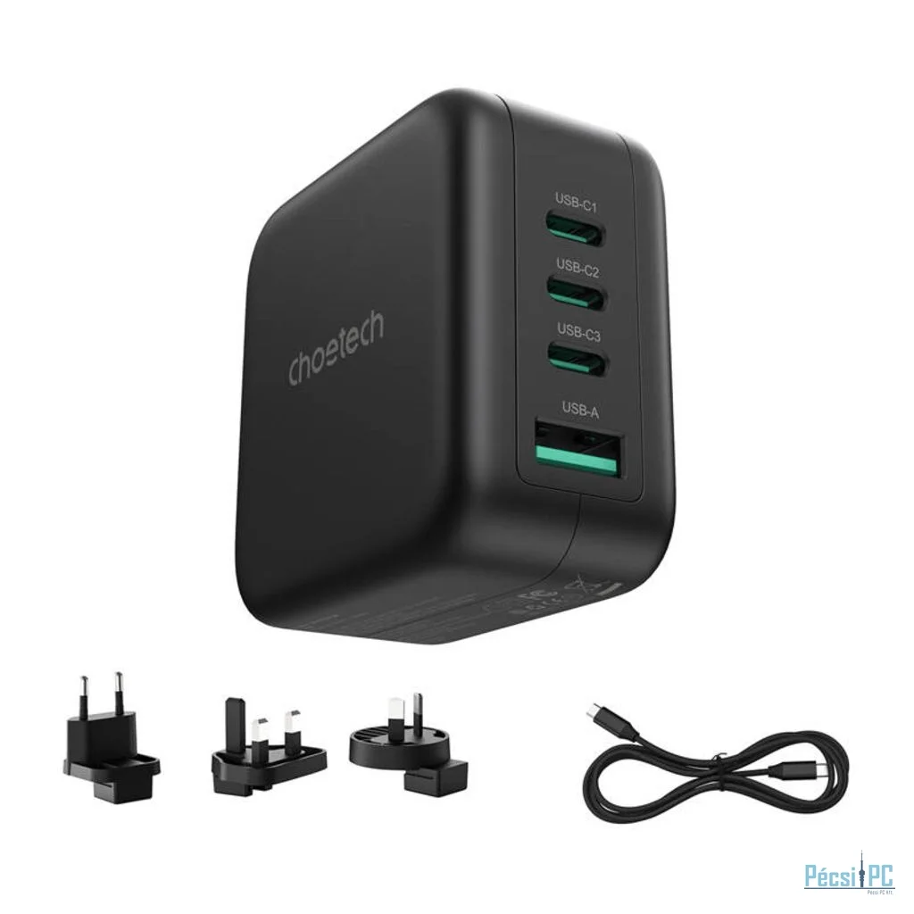 Choetech  PD6055 70W GaN Wall Charger Black