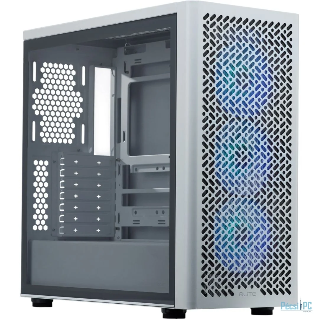 Cooler Master Elite 502 Tempered Glass White
