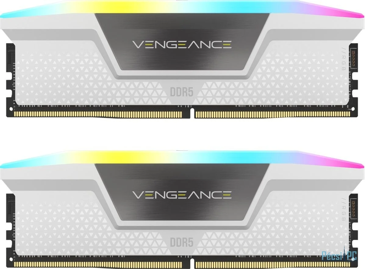 Corsair 32GB DDR5 5600MHz Kit (2x16GB) Vengeance RGB White
