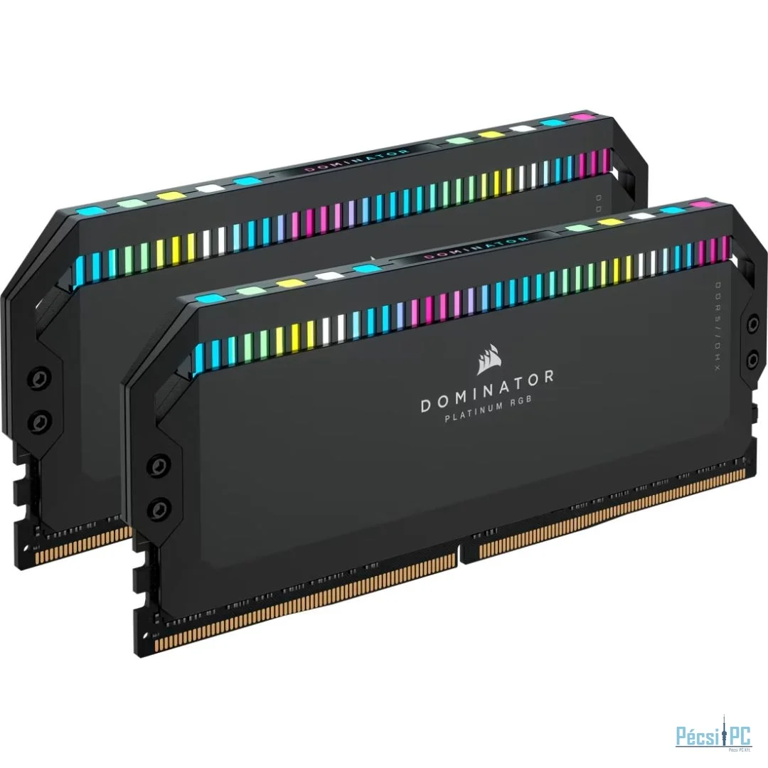 Corsair 32GB DDR5 6000MHz Kit(2x16GB) Dominator Platinum RGB Black