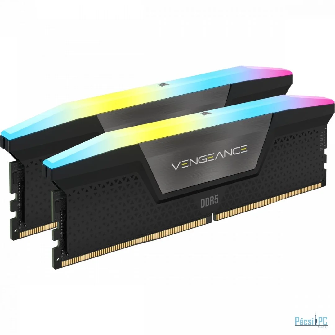Corsair 64GB DDR5 5200MHz Kit(2x32GB) Vengeance RGB Black