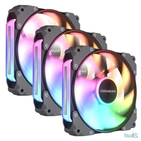 Cougar Apolar 120 ARGB Black (3-Pack)