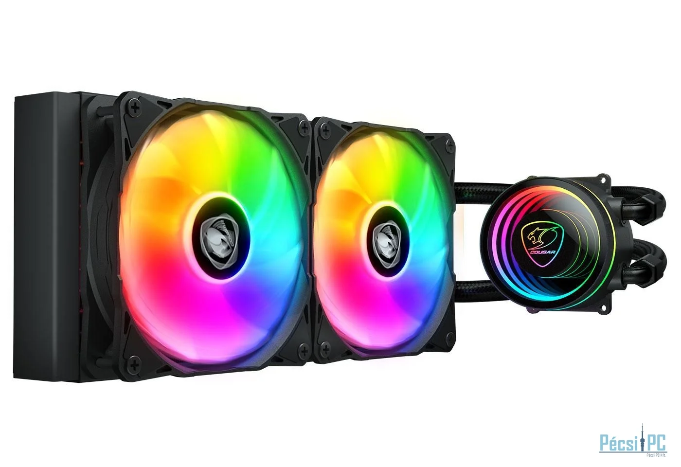 Cougar Poseidon Elite 240 ARGB Black