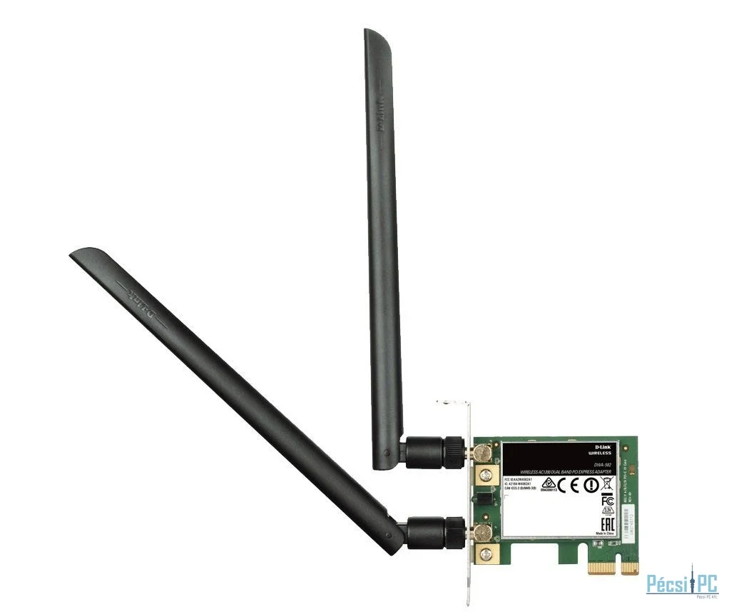 D-Link DWA-582 Wireless AC1200 Dual Band PCI Express Adapter