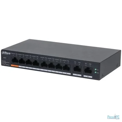Dahua CS4010-8ET-60 10-Port Cloud Managed Desktop Switch with 8-Port PoE
