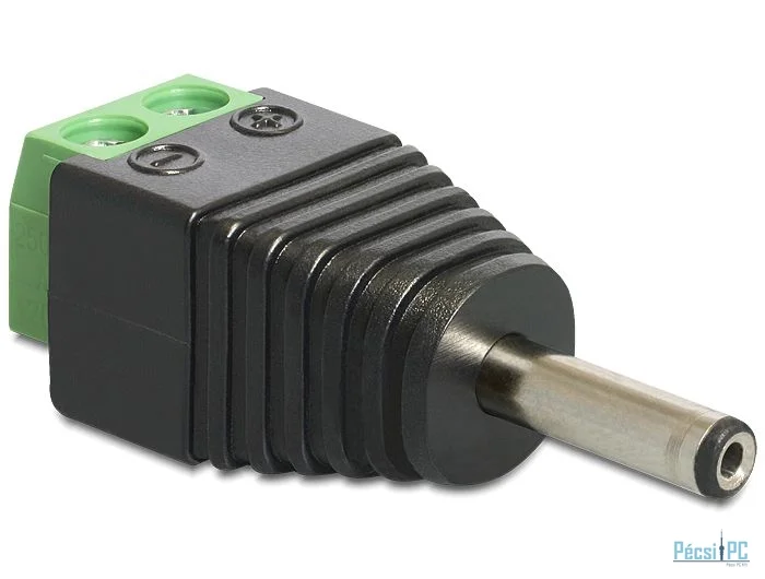 DeLock Adapter DC 3.5 x 1.35mm male > Terminal Block 2 pin