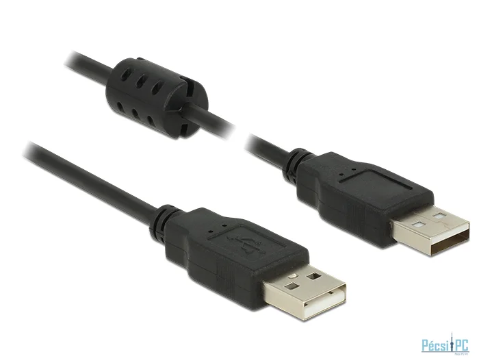 DeLock Cable USB 2.0 Type-A male > USB 2.0 Type-A male 3m Black