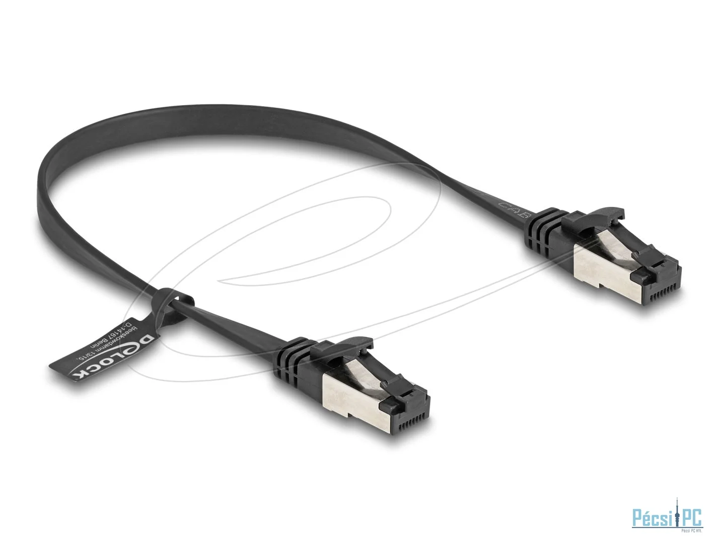 DeLock CAT8.1 Patch Cable 0,25m Black