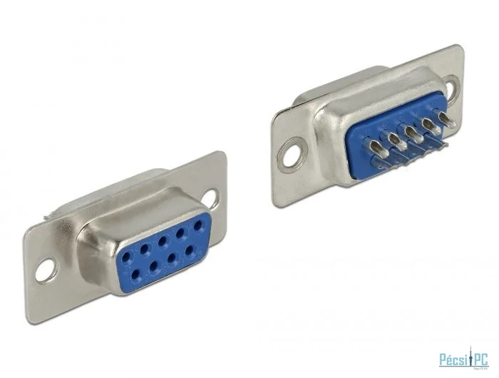 DeLock Connector Sub-D 9 pin female