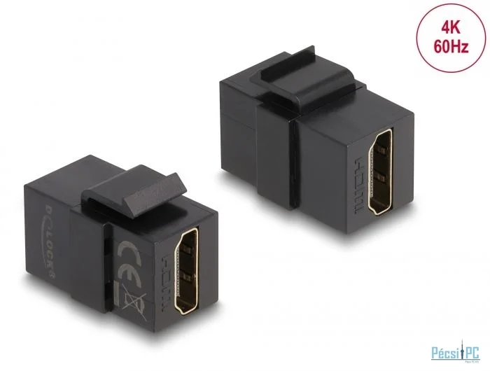 DeLock Keystone Module HDMI female to HDMI female Black