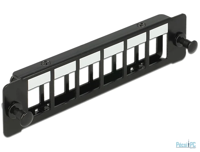 DeLock Keystone Mounting Panel 6 Port