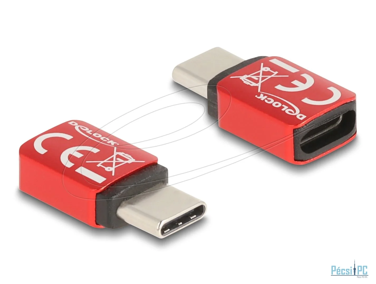 DeLock USB Data Blocker USB Type-C male to USB Type-C female 240W