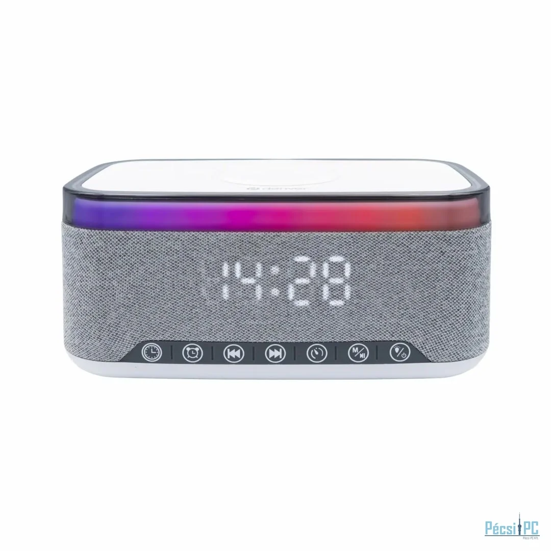Denver CRQ-225 Clock Radio Grey