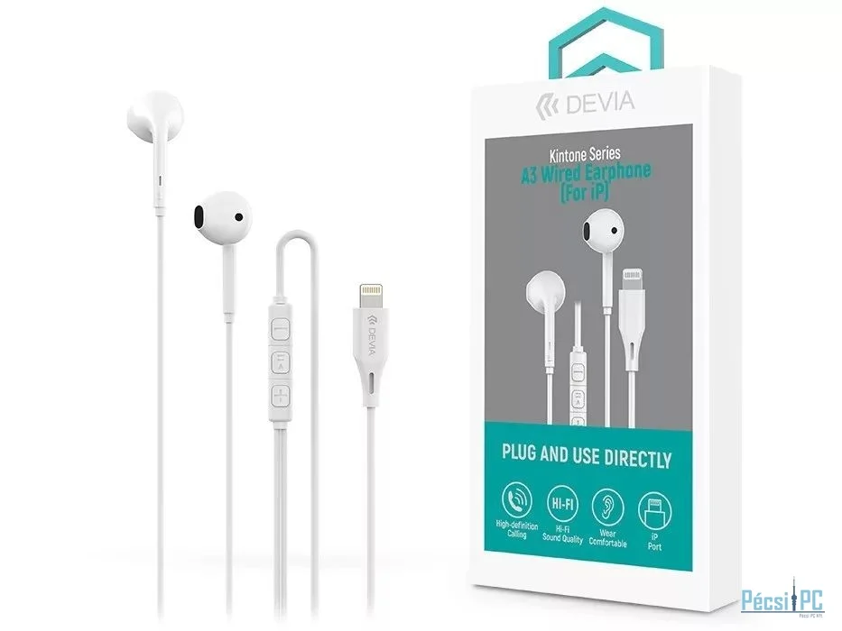 Devia Kintone Series A3 Headset White