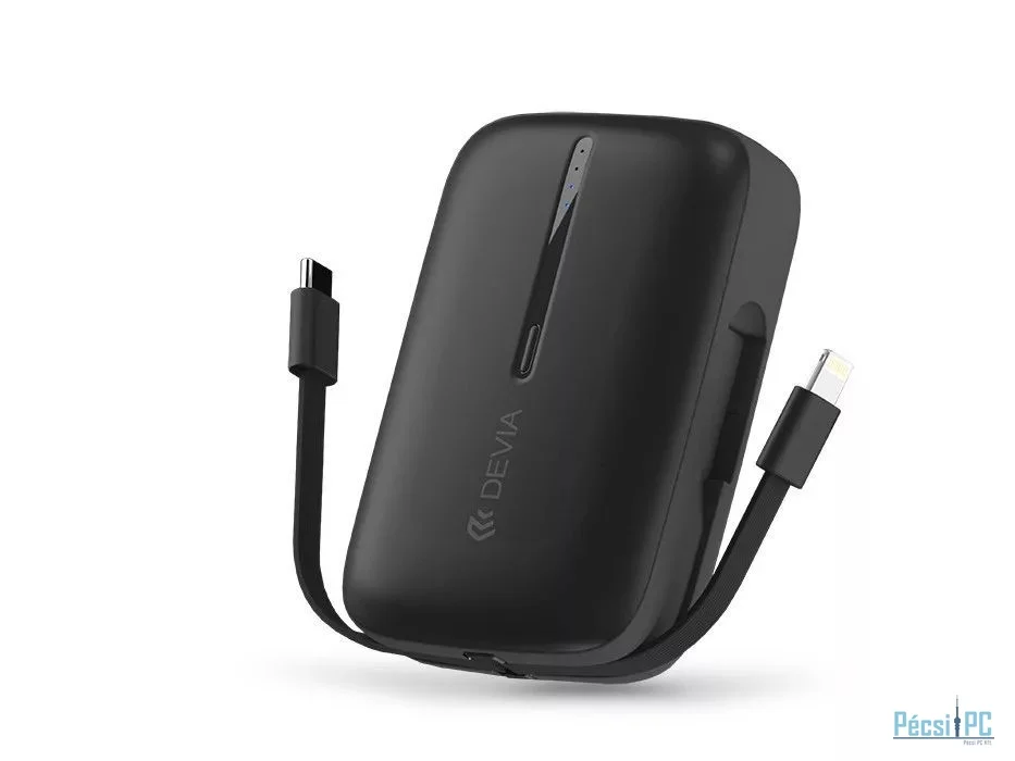 Devia ST387562 Kintone Series 10000mAh PowerBank Black