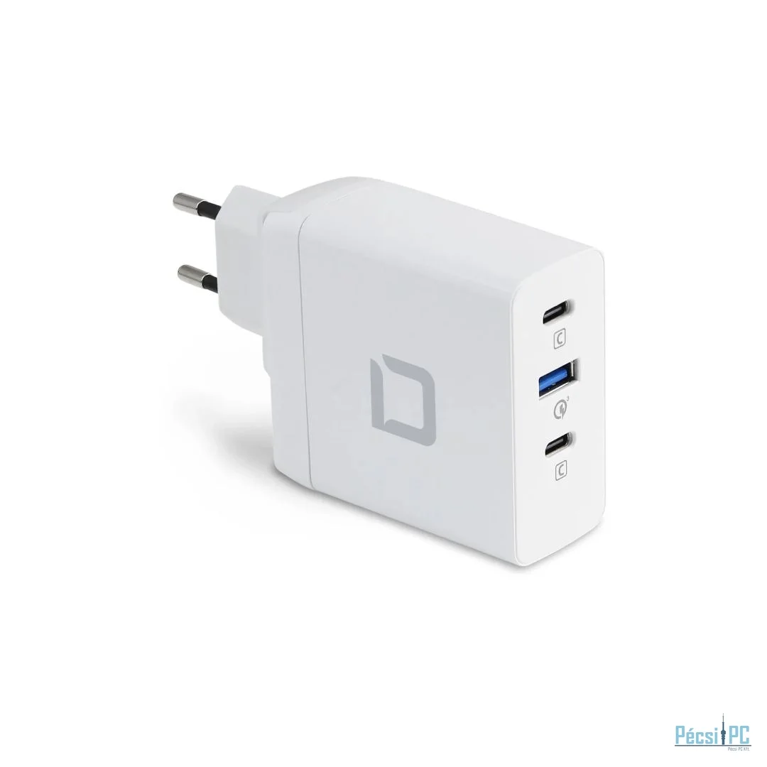 Dicota Travel Laptop GaN Charger Universal Pro 100W White