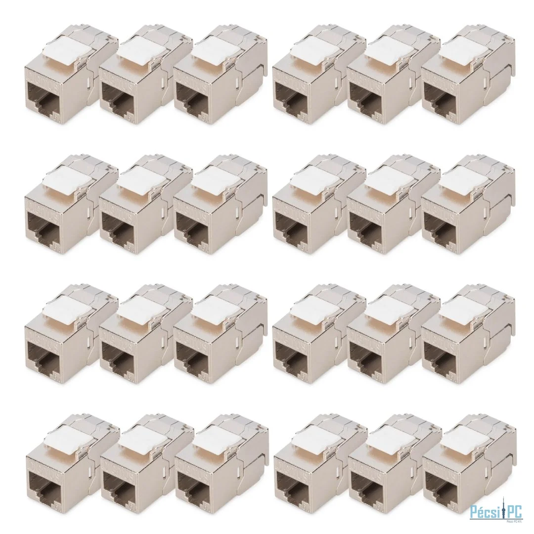 Digitus CAT 6A Keystone Jack, shielded,Re-embedded 24pc