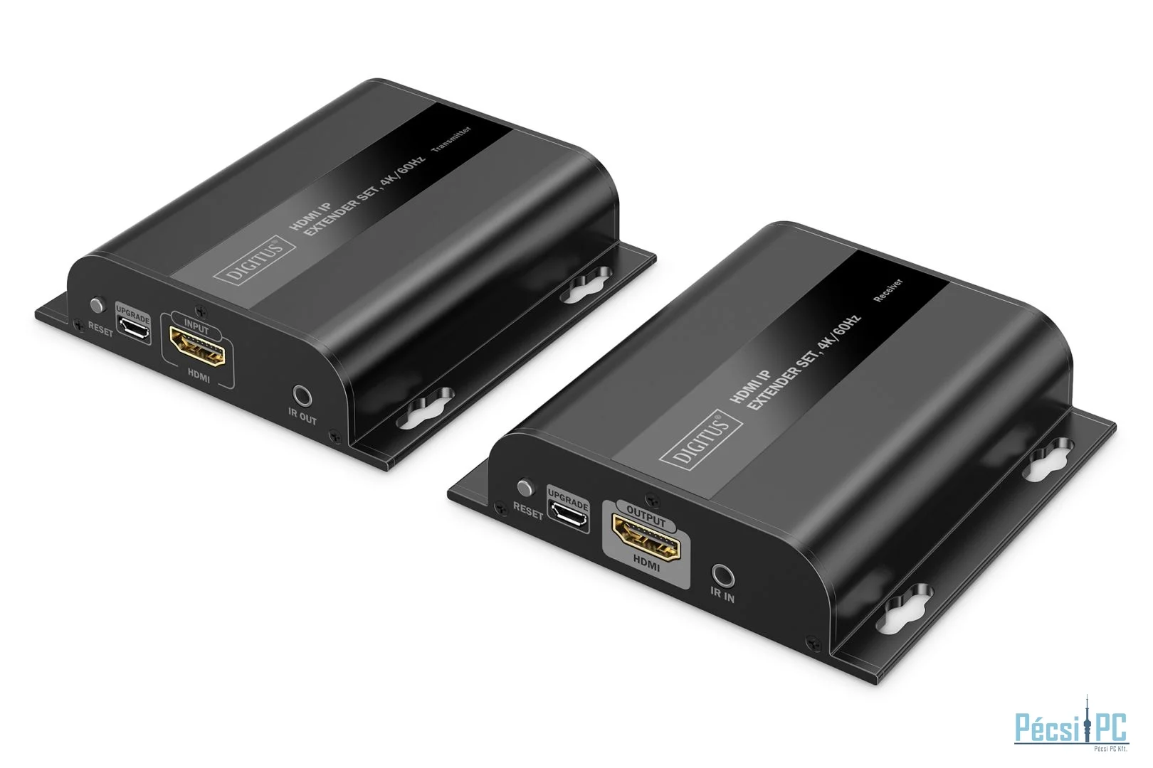 Digitus HDMI IP Extender Set 4K/60Hz Black