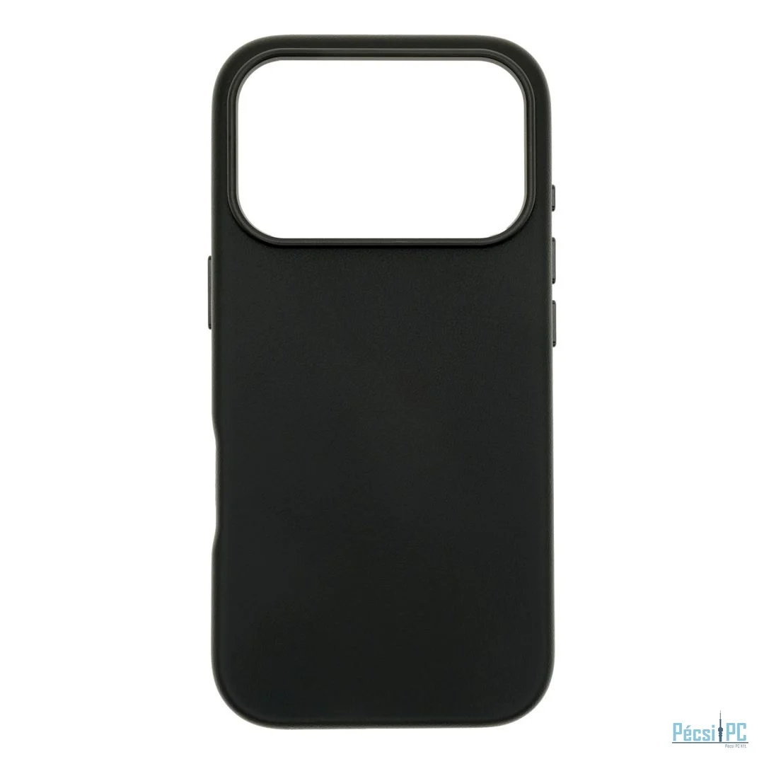 Dviced Leather MagSafe case for iPhone 17 Pro Black