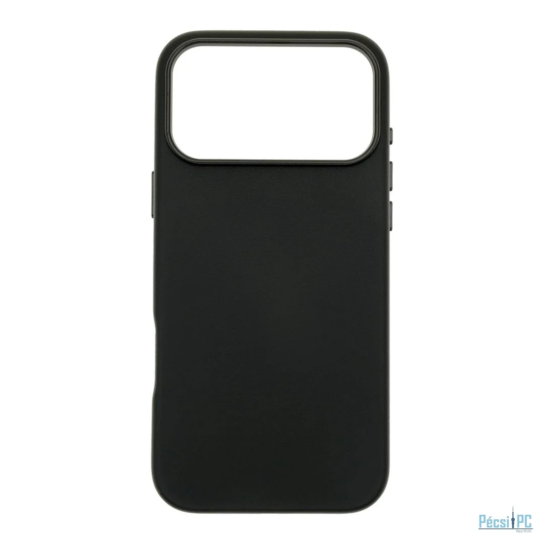 Dviced Leather MagSafe case for iPhone 17 Pro Max Black