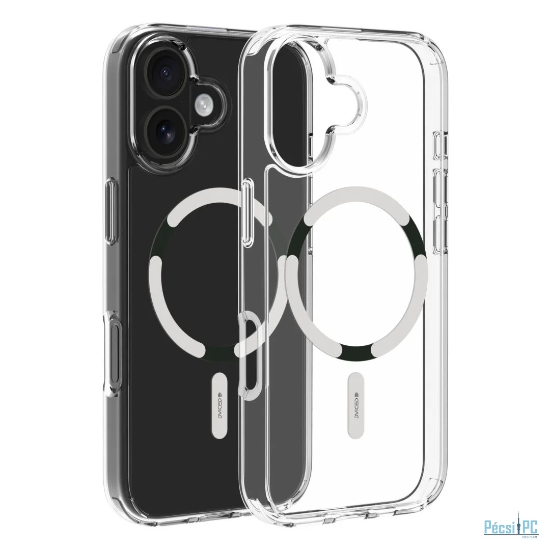Dviced MagSafe case for iPhone 17 Clear White