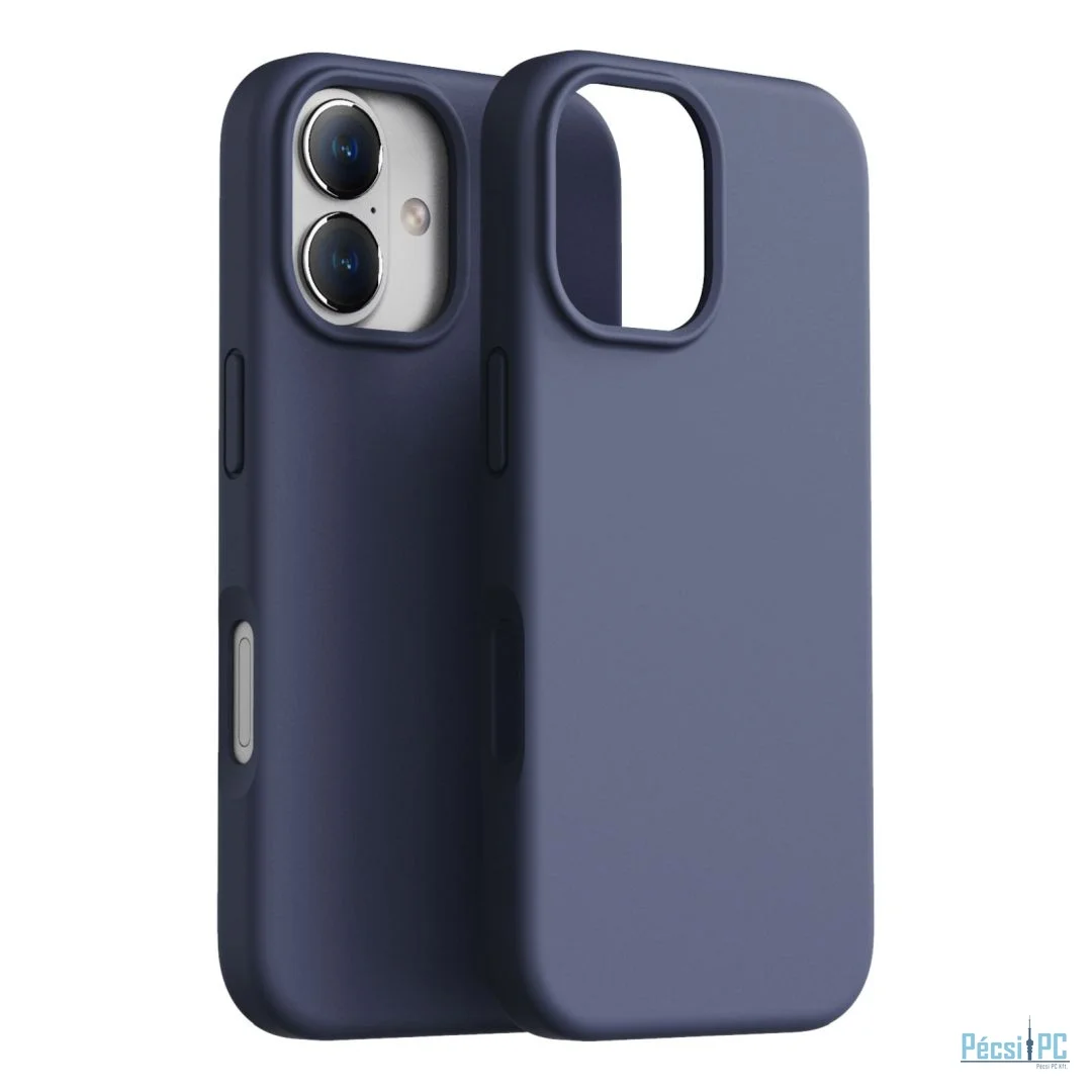 Dviced Silicone MagSafe case for iPhone 17 Blue