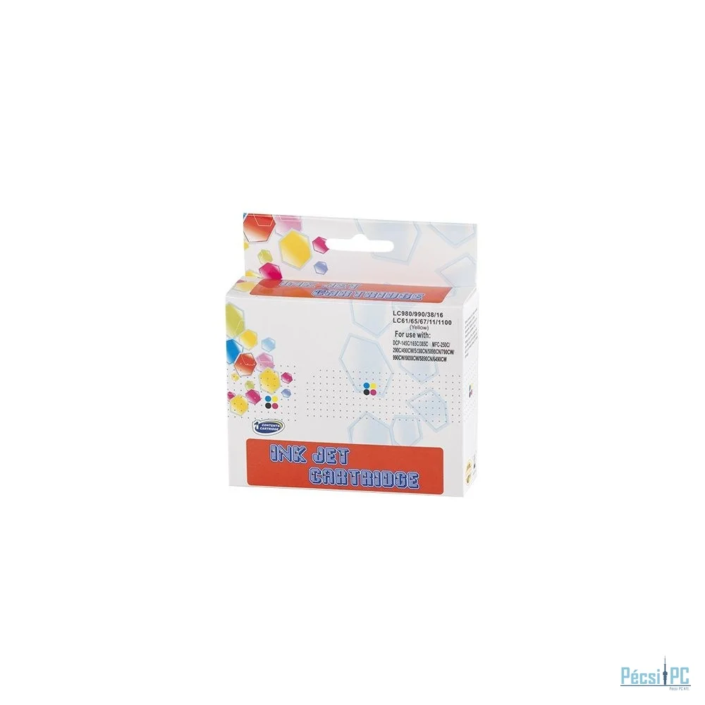 ECO Canon BCI3/BCI5/BCI6/BCI8 utángyártott Magenta tintapatron