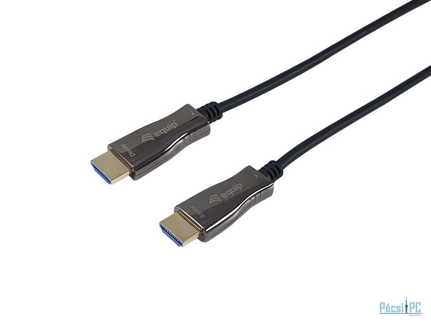EQuip HDMI 2.0 Active Optical Cable AM/AM 10m 4K/60Hz Black