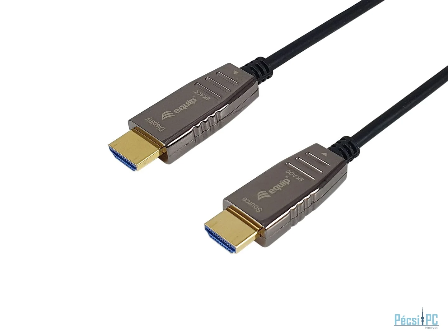 EQuip HDMI 2.1 8K/60Hz Active Optical Cable 15m Black