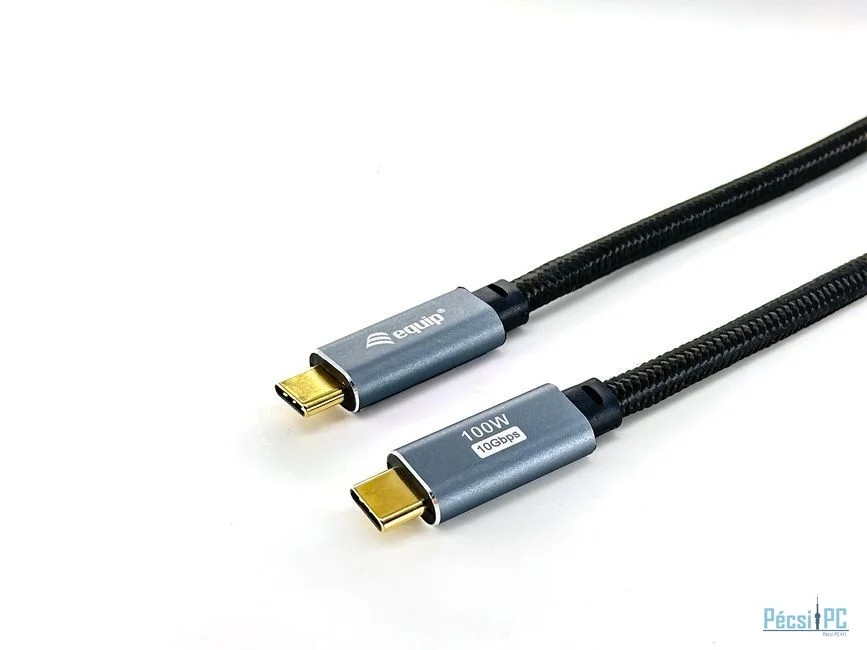 EQuip USB-C 3.2 Gen2 to USB-C 100W cable 2m Black