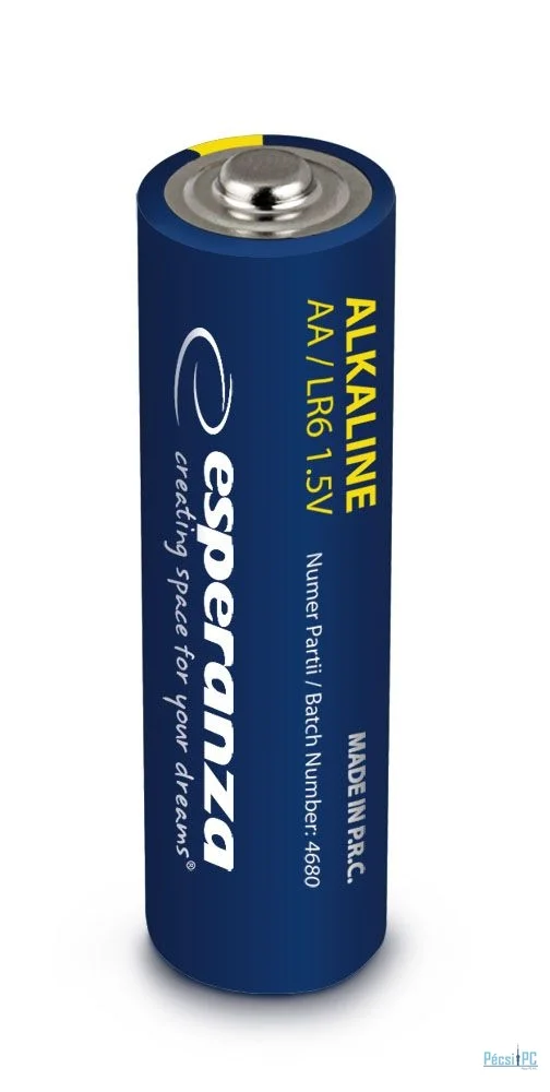 Esperanza AA Alkáli Elem 4db/csomag