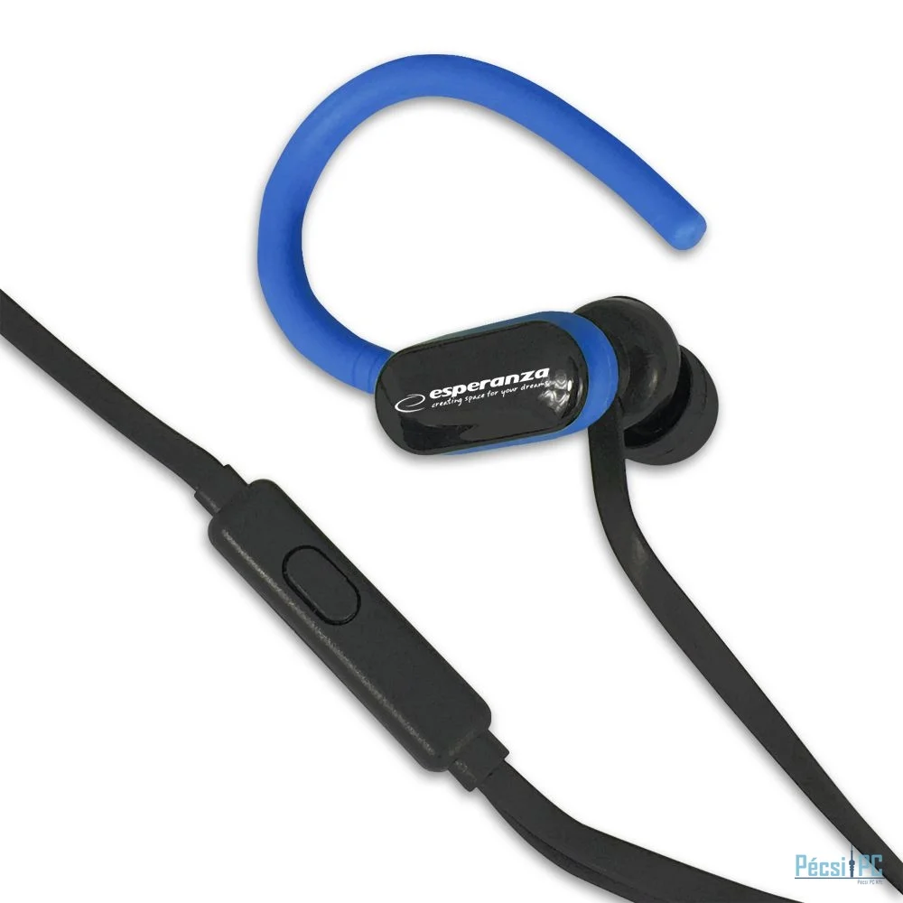 Esperanza EH197KB Headset Black/Blue