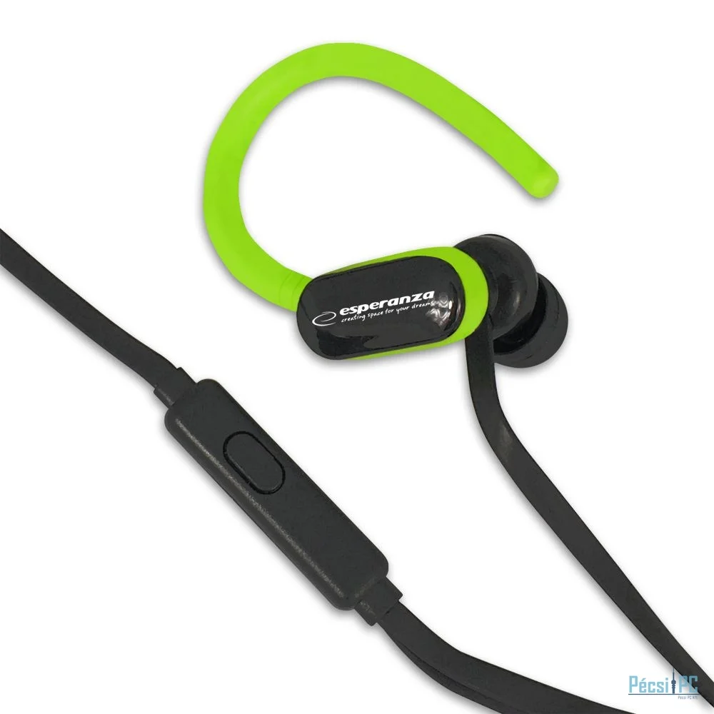 Esperanza EH197KG Headset Black/Green