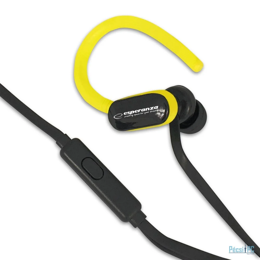 Esperanza EH197KY Headset Black/Yellow