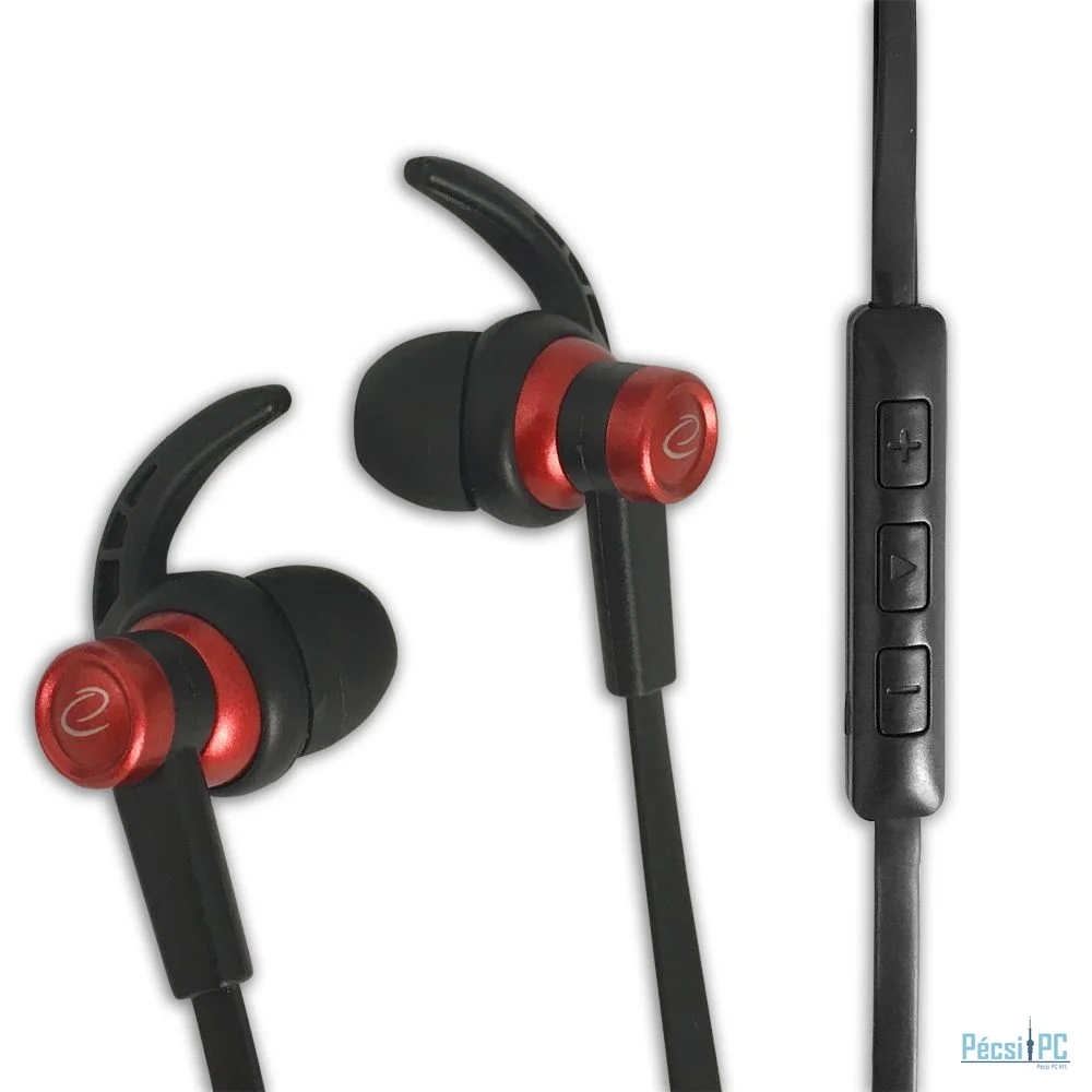 Esperanza EH201KR Headset Black/Red