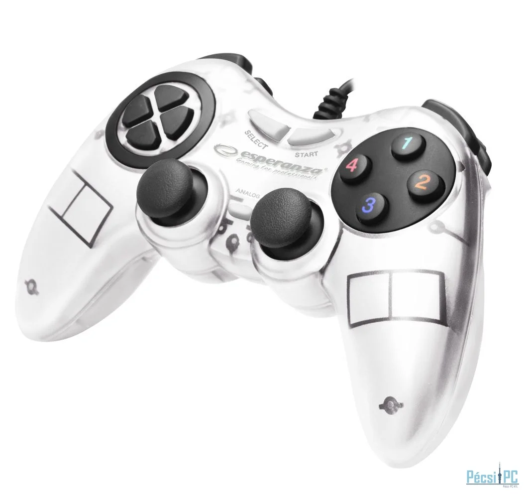 Esperanza Fighter USB Gamepad White