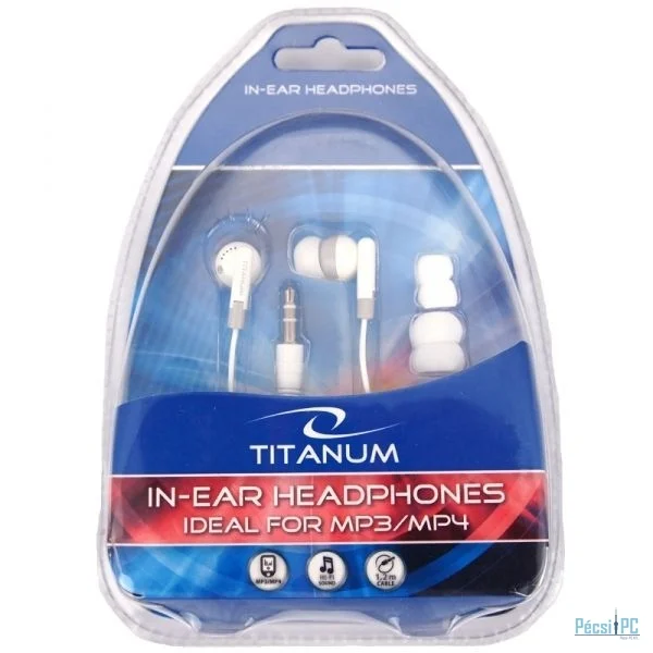 Esperanza TH103 Stereo Earphones White