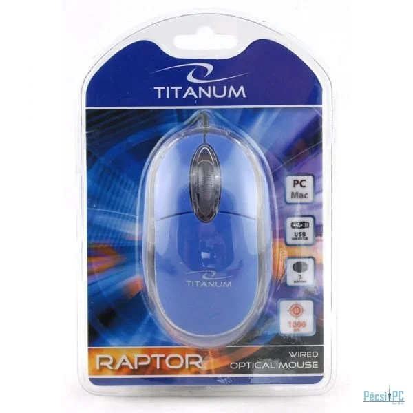 Esperanza Titanum Raptor mouse Blue
