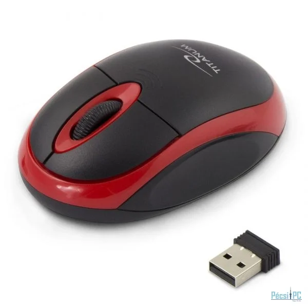 Esperanza Titanum Wireless Mouse Black/Red