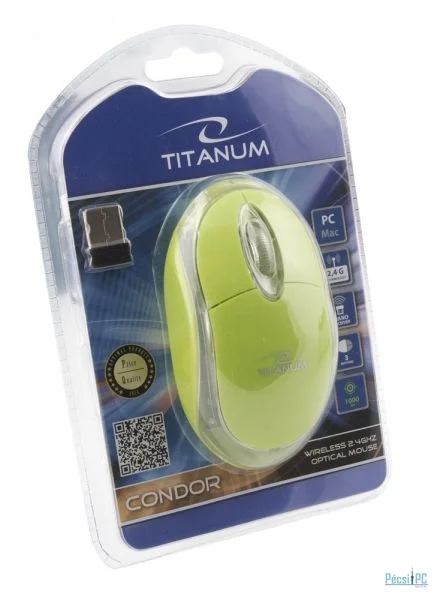 Esperanza Titanum Wireless Mouse Condor Green