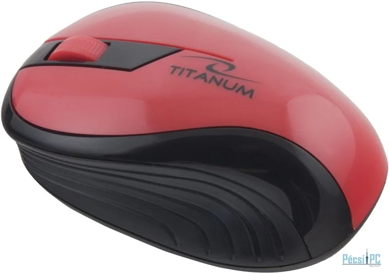 Esperanza Titanum Wireless Mouse Rainbow Red