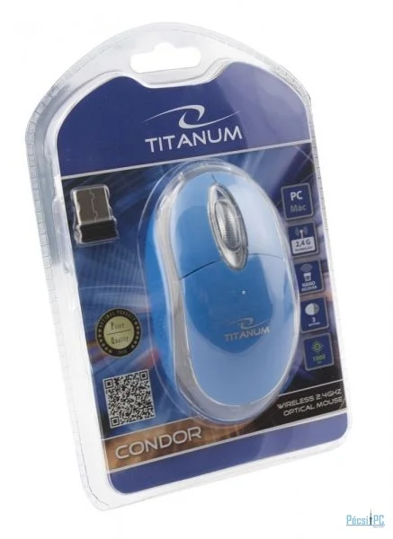 Esperanza Titanum Wireless Mouse Condor Blue