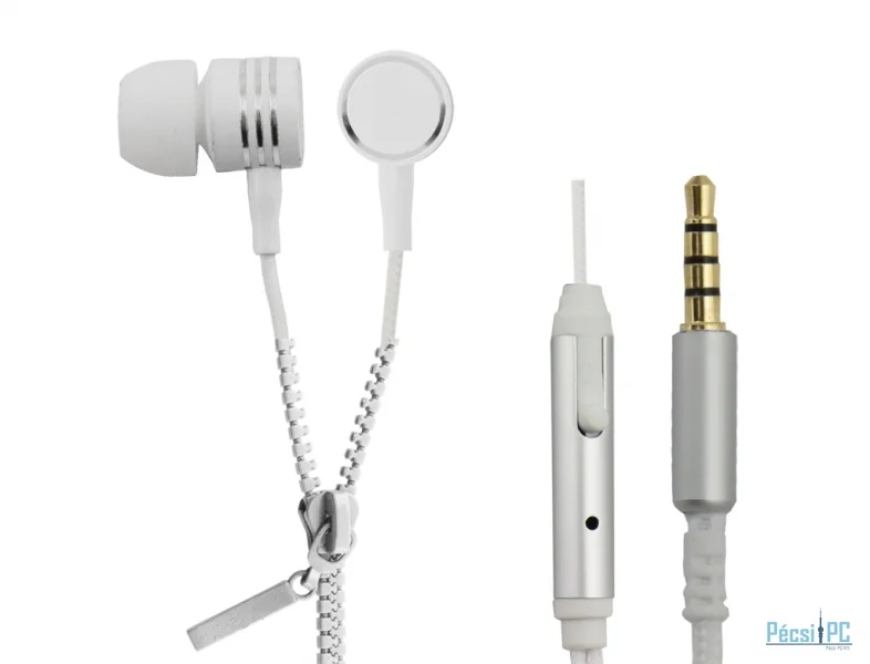 Esperanza EH161W Zipper Headset White