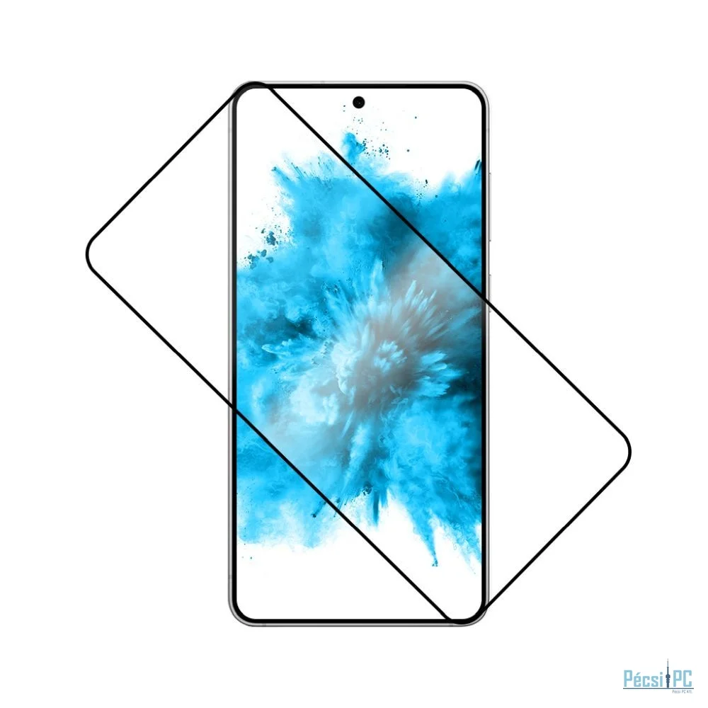 FIXED 2,5D teljes képernyőt védő edzett üveg Samsung Galaxy S25 Edge 5G készülékhez, fekete