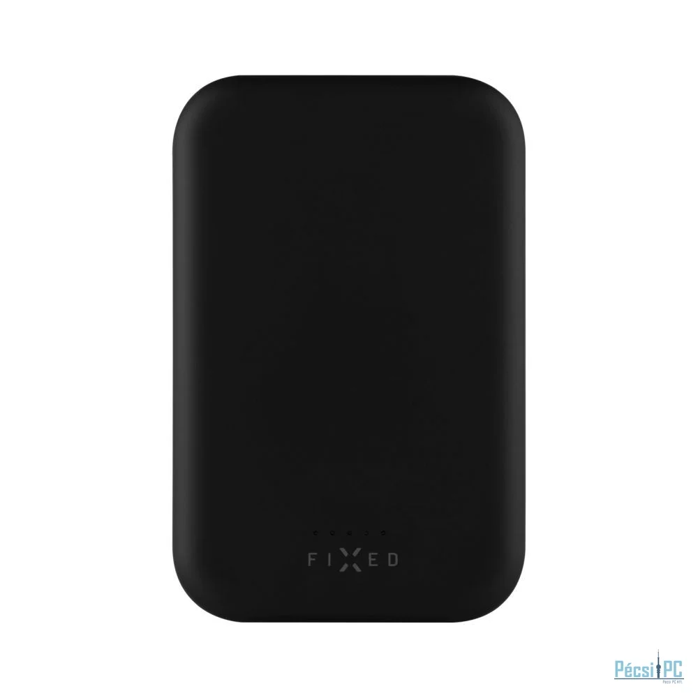 FIXED powerbank vezetéknélküli töltéssel, 10 000 mAh, MagSafe támogatás, 15W töltés, USB-C 20W PD3.0,